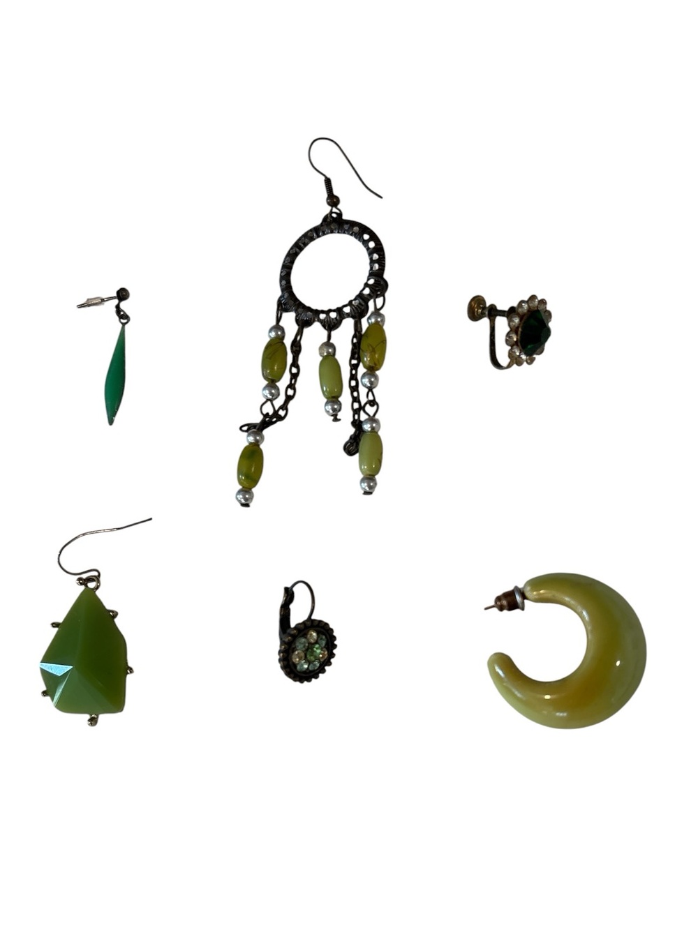 Green Earring Collection